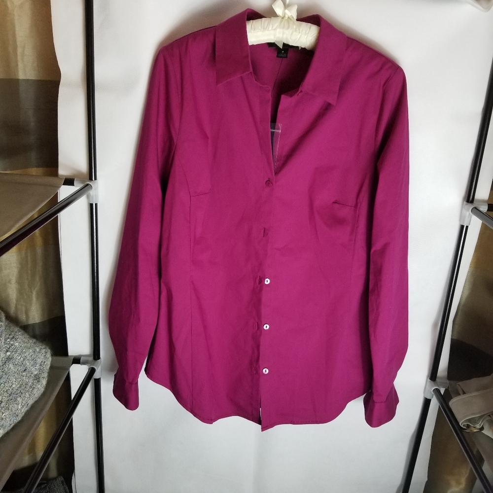 2/$15 Nwt Worthington long sleeve button up